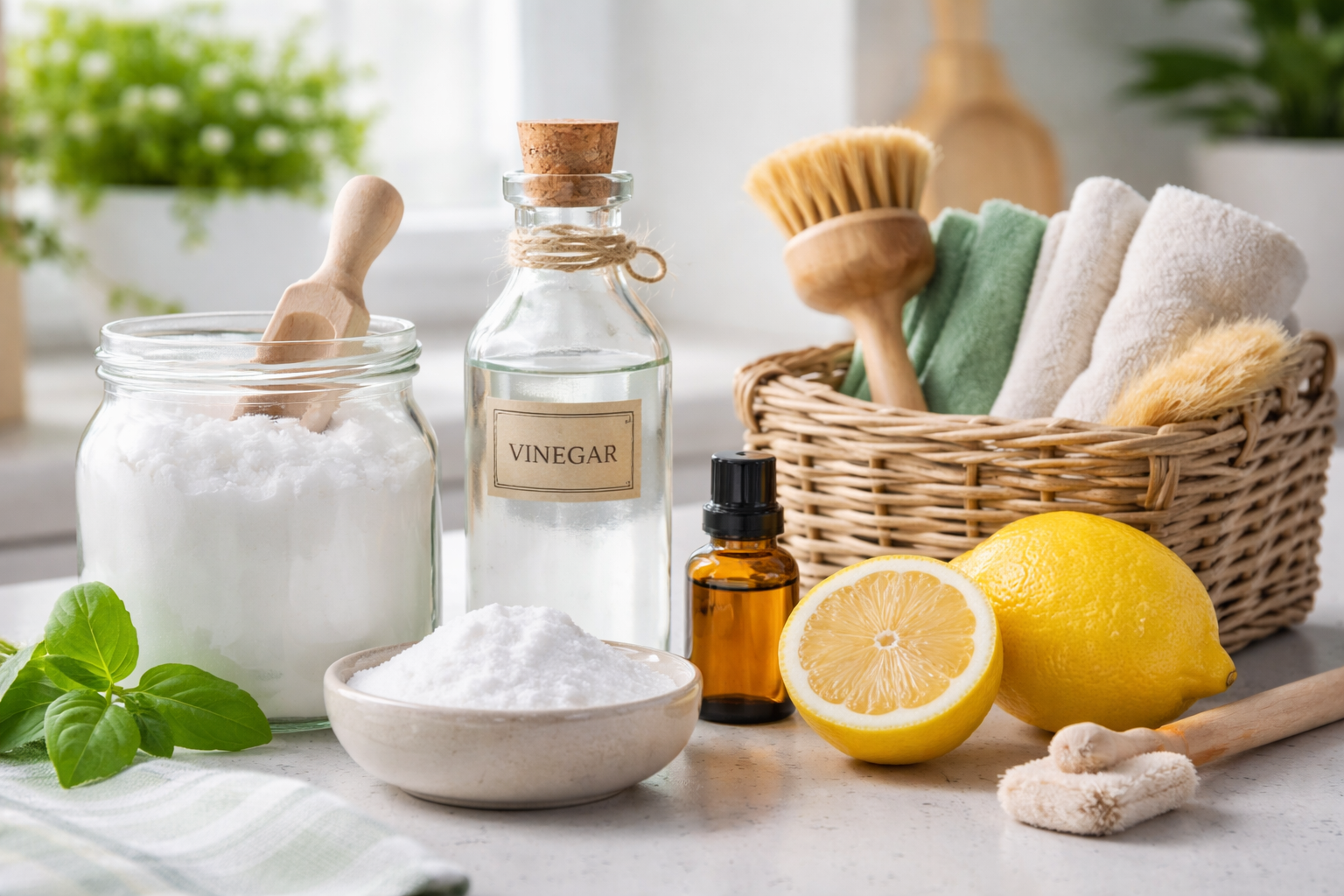 Produtos Caseiros para Limpeza: Guia Completo Prático e Sustentável